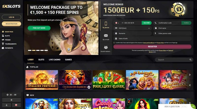 Introducción a la evaluación del casino 1xSlots